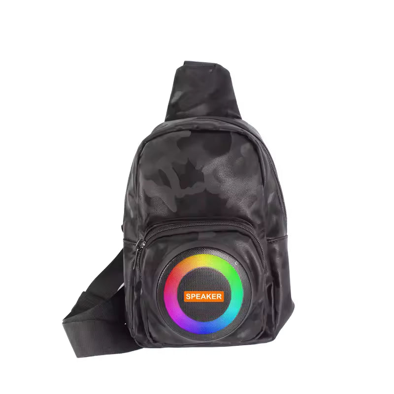 Geantă Multifuncțională 3 în 1 cu Boxă și Funcție de Power Bank, Impermeabilă