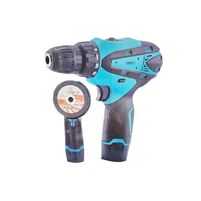 Trusă Profesionalâ 2 in 1 Flex si Bormașină cu Acumulatori 48V + Accesorii