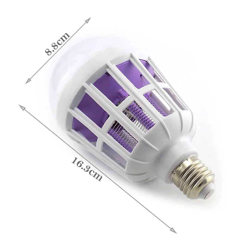 Set 4 bucăți | Bec LED UV Anti-Țânțari 15W Long Life