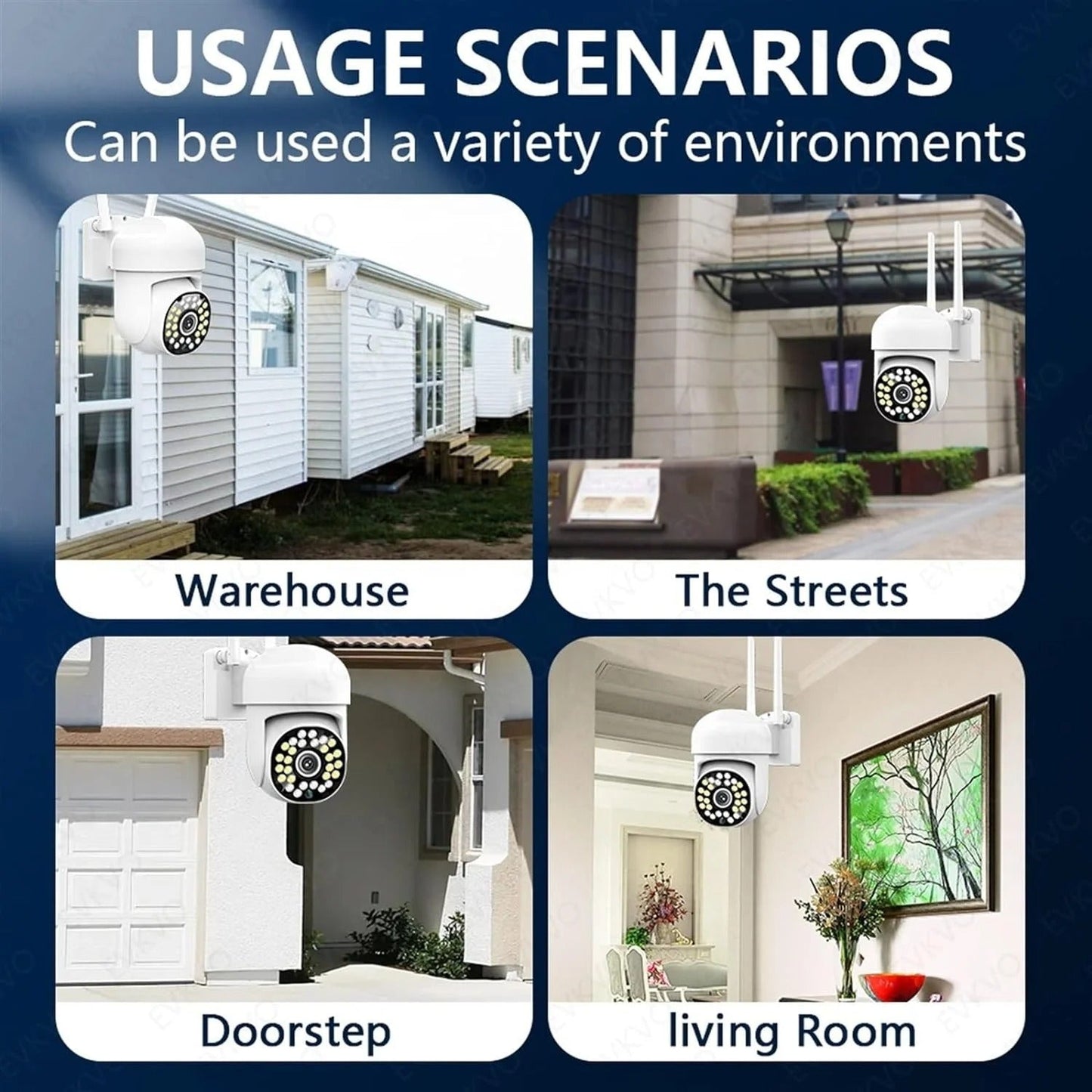 Cameră de Supraveghere de Exterior Color  + Card 32GB Cadou