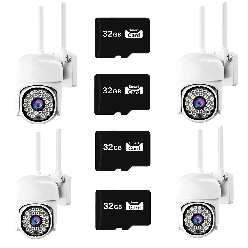 Cameră de Supraveghere de Exterior Color  + Card 32GB Cadou